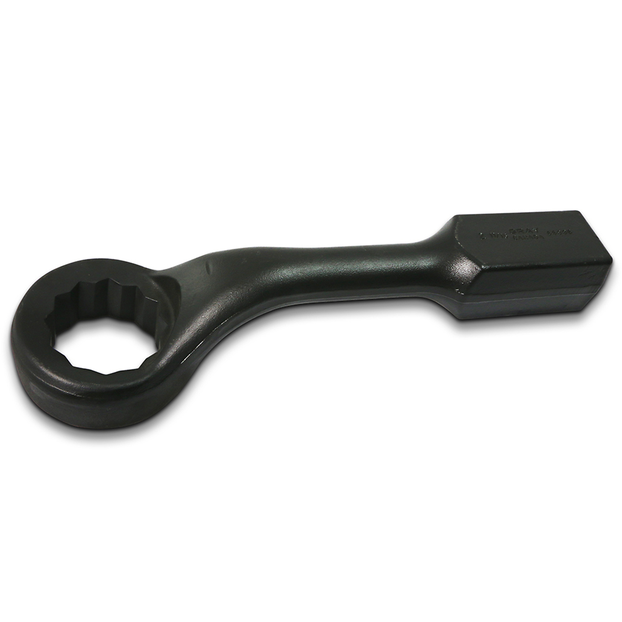 Gray Tools 2-11/16" Striking Face Box Wrench, 45 Degree Offset Head